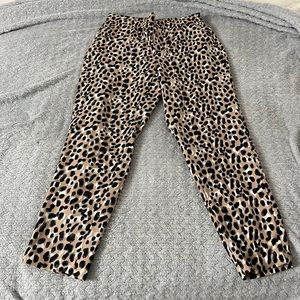 Banana Republic dress pants leopard size petite 0